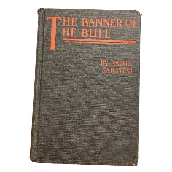 Antique 1923 The Banner of the Bull Career of Cesare Borgia Sabatini Hardcover - Picture 1 of 4
